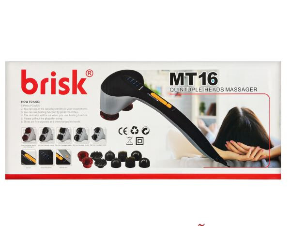 ماساژور برقی بریسک MT16 با 5 سری مختلف