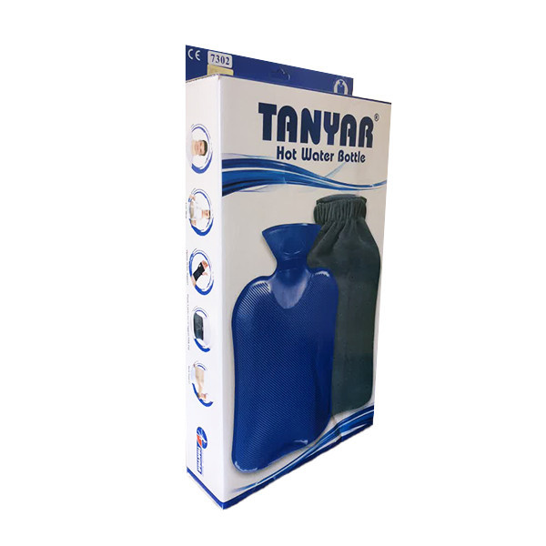 کیسه آب گرم و سرد با روکش مخمل جعبه دار - 7300 - تن یار