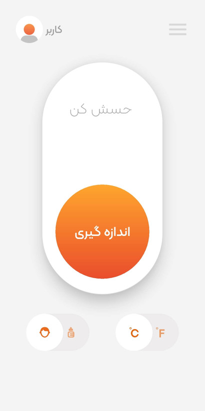 دما سنج و تب سنج دیجیتال غیرتماسی مخصوص گوشی - آریو فون - نیکتد